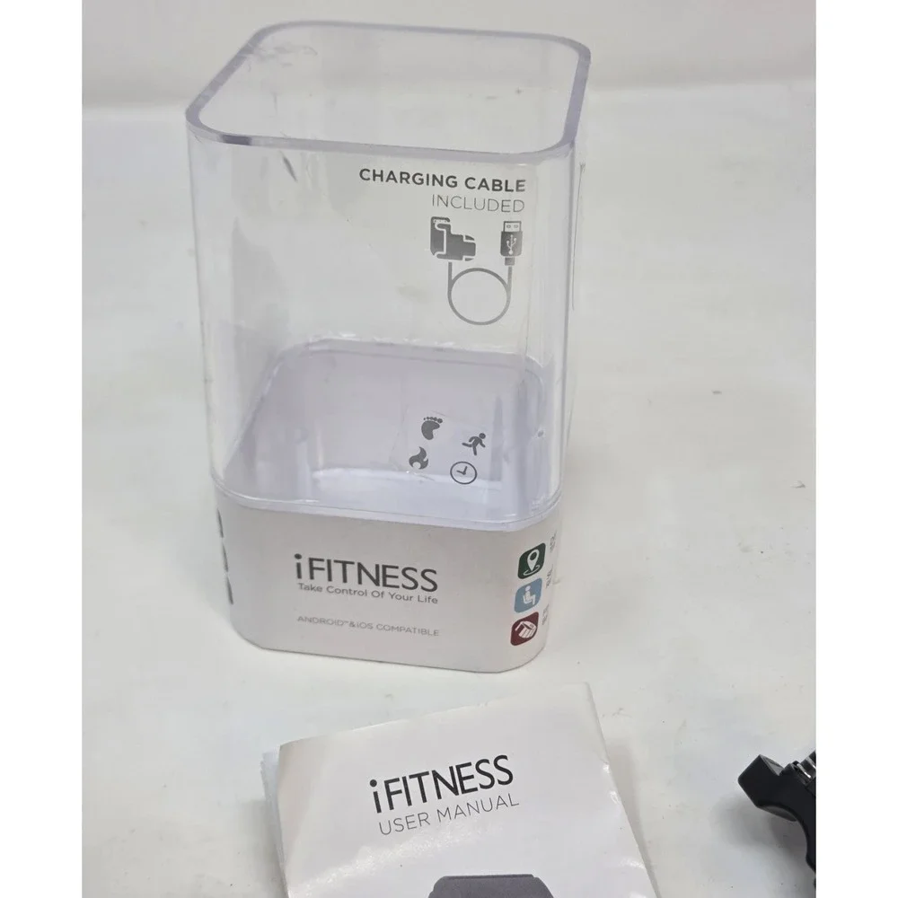 i Fitness Activity Tracker Watch android and iOS compatible + 2 Bands